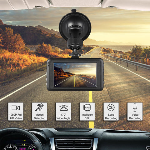 3" Truck Dash Camera