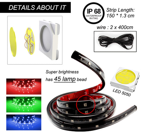 Truck Underbody Tailgate LED Marker