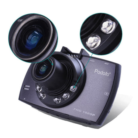 Truck G-Sensor w/ Night Vision Dash Cam